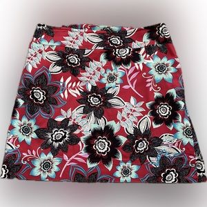 Talbots Floral A-Line Skirt - Size 14W - Like new!!!